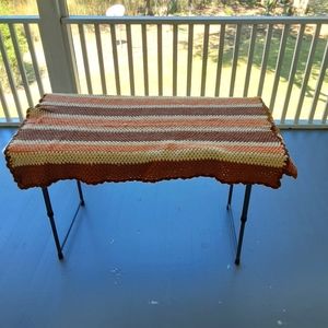 Vintage Crotchet Blanket throw